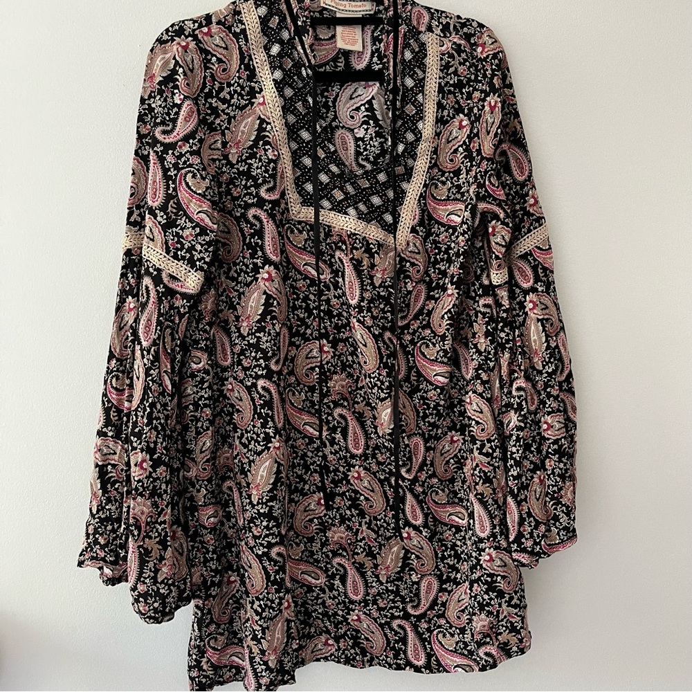 Flying Tomato Boho Blouse